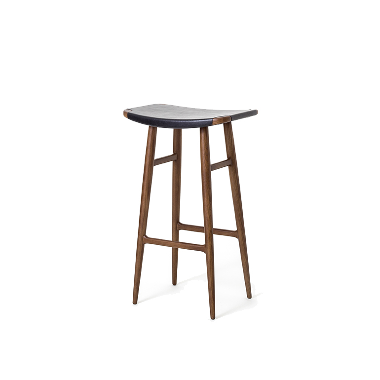 Freja Bar Stool SH750 Leather Seat